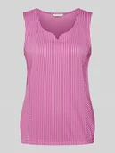 Koszulki i topy damskie - Top z dekoltem w serek - miniaturka - grafika 1