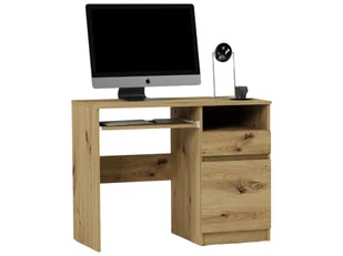 Meble biurko komputerowe stolik 96cm artisan N35 - Biurka dla dzieci - miniaturka - grafika 1
