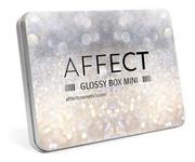 Pędzle do makijażu - AFFECT Affect Glossy Box Mini Aluminiowa pusta paleta SS-01 - miniaturka - grafika 1