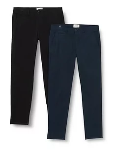 JACK & JONES spodnie męskie, Czarny/opakowanie: granatowy blezer, 36W / 32L - Spodnie męskie - miniaturka - grafika 1