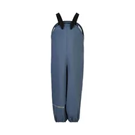 Spodnie i spodenki dla chłopców - Celavi Unisex Kids Basic rain Overall-Recycle PU spodnie przeciwdeszczowe, niebieski (China Blue), 140, niebieski (China Blue), 140 - miniaturka - grafika 1