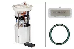 HELLA 8TF 358 146-151 Zespół zasilający w paliwo - elektryczny - 4- biegunowy - z uszczelnieniem/z czujnikiem poziomu paliwa - z regulatorem ciśnienia - Pompy paliwa - miniaturka - grafika 1