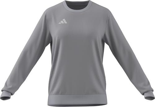 adidas dames Entrada26 Sweat Top, team light grey/white, XS