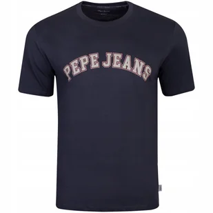 PEPE JEANS KOSZULKA MĘSKA T-SHIRT CLEMENT GRAFITOWA r.XL - Koszulki męskie - miniaturka - grafika 1