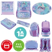 Plecaki szkolne i tornistry - Zestaw tornister plecak szkolny Loop Plus Mystic Mermaid syrena HERLITZ - miniaturka - grafika 1