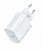 Ładowarki do telefonów - TB Ładowarka sieciowa USB C 20W biała - miniaturka - grafika 1