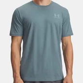 Koszulki męskie - Koszulka Męska Under Armour Niebieska Regular Sportowa Wygodna Stylowa M - miniaturka - grafika 1