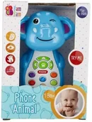 Zabawki interaktywne dla dzieci - Telefonik słonik muzyczny BAM BAM - BAM BAM - miniaturka - grafika 1