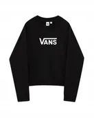 Bluzy damskie - Bluza Damska WM Flying V FT Boxy Czarna VANS VN0A47THBLK1 XS - miniaturka - grafika 1
