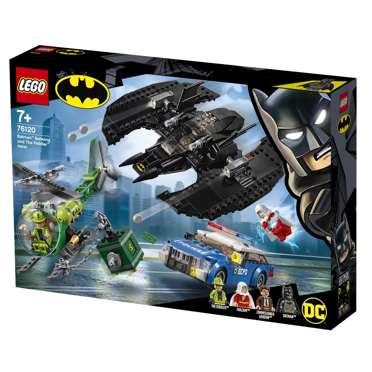 LEGO DC Super Heroes Batwing i napad Człowieka-Zagadki 76120