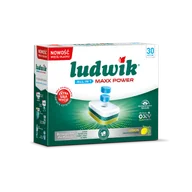 Środki do zmywarek - Ludwik tabletki do zmywarek ALL IN 1 MAXX POWER LEMON - 30 szt. - miniaturka - grafika 1