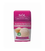 Zdrowa żywność - Sól Kłodawska, kamienna spożywcza, różowa, drobnoziarnista, niejodowana, 1 kg - miniaturka - grafika 1