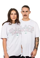 Swetry męskie - Blackskies Team Oversize Heavyweight bluza z kapturem, t-shirt z flokowaną | Streetwear luksusowy sweter męski damski, T-shirt miętowo-zielony różowy, XL - miniaturka - grafika 1