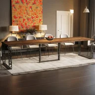 Stoły - Stół drewniany BORYS MAX 130-250x85 Kolor do wyboru - miniaturka - grafika 1