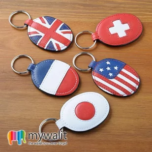 mywalit Flag Keyring, Akcesoria podróżne/Portfel Unisex Dorosły, 419 EU, 70AA - Portfele - miniaturka - grafika 1
