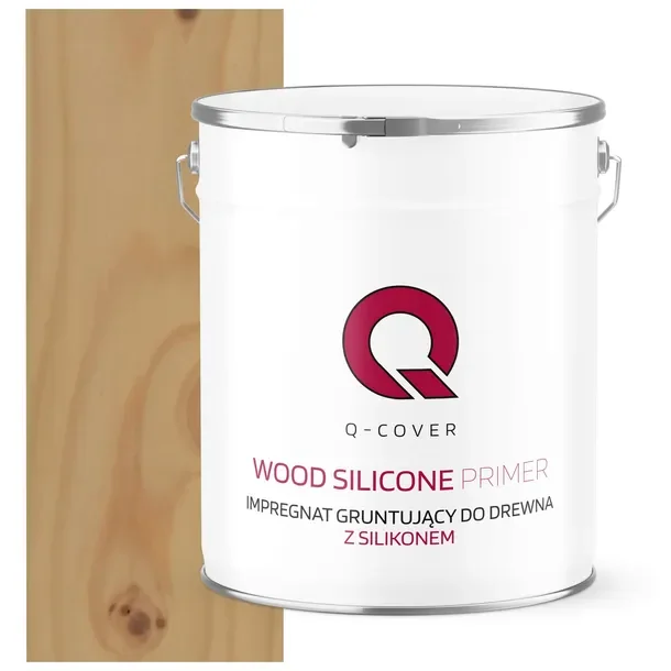 Impregnat do drewna gruntujący Bezbarwny 5L Szybkoschnący Wydajny Podkład