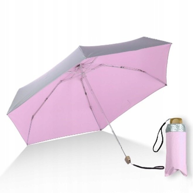 Parasol LEKKI manualny składany kieszonkowy kompaktowy PARASOLKA MAŁA mini