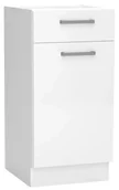 Szafki kuchenne - Biała szafka kuchenna z szufladą Z6-L74 - miniaturka - grafika 1