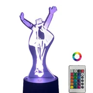 Lampy stojące - Lampka Nocna Michael Jackson Music Led IMIĘ - miniaturka - grafika 1