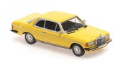Samochody i pojazdy dla dzieci - Mercedes Benz (W123) 230Ce 1976 Yellow/Beige 1:43 Minichamps 940032222 - miniaturka - grafika 1