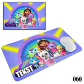 Podkładki pod mysz - PODKŁADKA POD MYSZKĘ MYSZ WZORY DO WYBORU - KOCI DOMEK GABI KOTKI 29x36cm - miniaturka - grafika 1