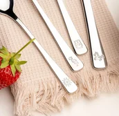 Sztućce dla dzieci - Zestaw 4cz sztućców dla dzieci - miniaturka - grafika 1