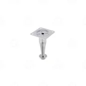 Zawiasy, okucia i inne akcesoria - Nóżka stożkowa regulowana H=10 chrom - miniaturka - grafika 1