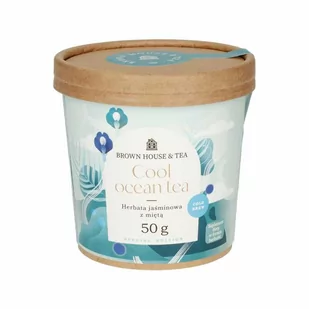 Brown House & Tea - Cool Ocean Tea - Herbata sypana - Suplement diety 50g - Herbata - miniaturka - grafika 1