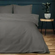Pościel - Darymex Pościel satynowa 200x220 szara 037 jednobarwna gładka - miniaturka - grafika 1