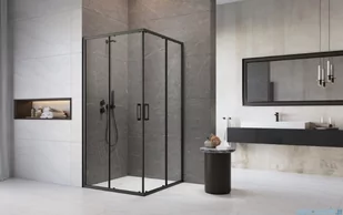Radaway Premium Pro Black Kdd kabina 90x90cm szkło przejrzyste 1017090-54-01L/1017090-54-01R - Kabiny prysznicowe Radaway Premium Pro Black Kdd kabina 90x90cm szkło przejrzyste 1017090-54-01L/1017090-54-01R - Kabiny prysznicowe - miniaturka - grafika 3