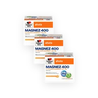Witaminy i minerały - 3x Doppelherz® shots MAGNEZ 400 Cytrynian magnezu + wit. B6, 3x20 ampułek ZESTAW - miniaturka - grafika 1