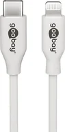 Kable USB - Kabel USB Goobay USB-C - 0.5 m Biały JAB-4780410 - miniaturka - grafika 1