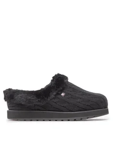 Skechers Kapcie BOBS Ice Angel 31204/BBK Czarny - Kapcie damskie - miniaturka - grafika 1