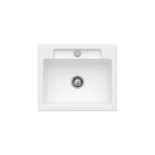 Villeroy & Boch Siluet 60 S RW Stone White 334601RW - Zlewozmywaki - miniaturka - grafika 1