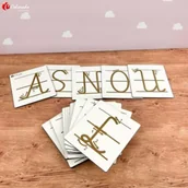 Pomoce naukowe - Alfabet do nauki pisania - duże litery - miniaturka - grafika 1