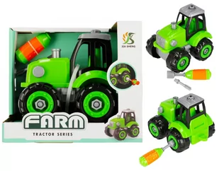 Traktor do skręcania  MEGA CREATIVE 482967 - Zabawki konstrukcyjne - miniaturka - grafika 1