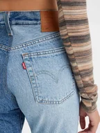 Spodnie damskie - LEVI'S SPODNIE JEANSY DAMSKIE 501 R. 24X32 NIEBIESKIE DWA KOLORY DZIURA - miniaturka - grafika 1