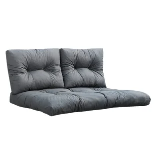Patio Poduszki na meble z palet 120x80x12 cm Termi szare - Poduszki ogrodowe - miniaturka - grafika 1