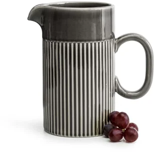 Sagaform dzbanek szary ceramika 1,0 l śred 11 x 19 cm SF-5018072 - Dzbanki i imbryki - miniaturka - grafika 2