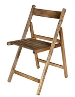 Fotele i krzesła ogrodowe - Drewniane składane krzesło ogrodowe buk G4-L20 - miniaturka - grafika 1