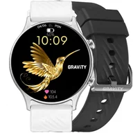 Smartwatch - Gravity GT19-7 Biały, Czarny - miniaturka - grafika 1