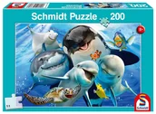 Puzzle - Schmidt Puzzle 200 Podwodni przyjaciele G3 - miniaturka - grafika 1