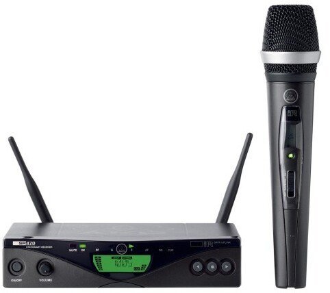 Mikrofon AKG AKG WMS470 D5 Vocal Set BD7-50MW - Mikrofonowy zestaw bezprzewodowy 500.1 to 530.5 MHz 030-04-296