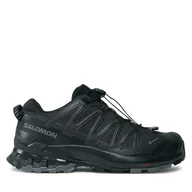 Buty trekkingowe damskie - Trekkingi Salomon Xa Pro 3D V9 GORE-TEX L47270800 Czarny - miniaturka - grafika 1