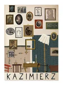 Kartki okolicznościowe i zaproszenia - Pocztówka. Kazimierz Kraków Kawiarnia. 105X145 Mm. Sylver Rocket Studio - miniaturka - grafika 1