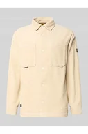 Koszule męskie - Koszula casualowa o kroju regular fit z imitacji sztruksu - camel active - miniaturka - grafika 1