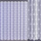 Firany - Firanka haftowana enzo wys. 300 cm Kasea biała - 300 cm - miniaturka - grafika 1