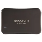 Dyski SSD - Goodram HL200 256 GB USB 3.2 Type-C TLC Czarny (SSDPR-HL200-256) Zewnętrzny - miniaturka - grafika 1