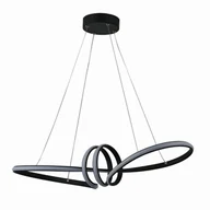 Lampy sufitowe - Canbera lampa wisząca LED antracyt. - miniaturka - grafika 1
