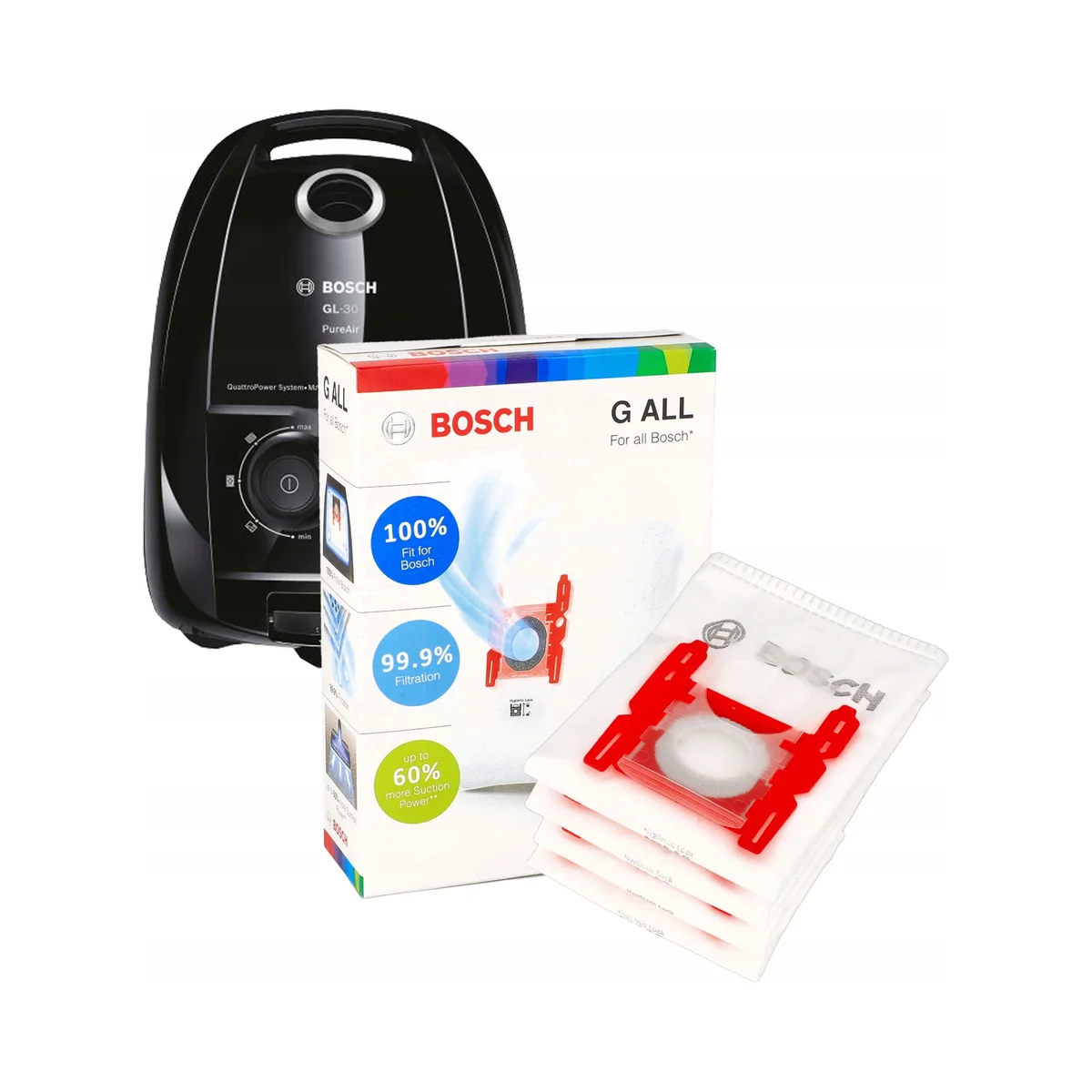 Worek do odkurzacza BOSCH BBZ41FGALL (4 sztuki)